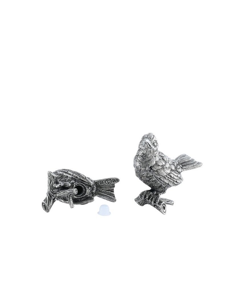 Silver Bird Salt & Pepper Shaker Set