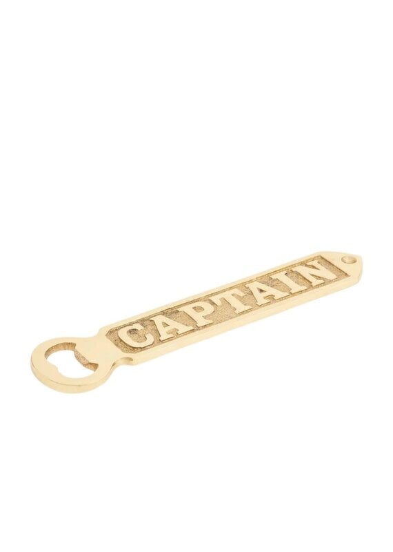Brass Captain Bottle Opener
