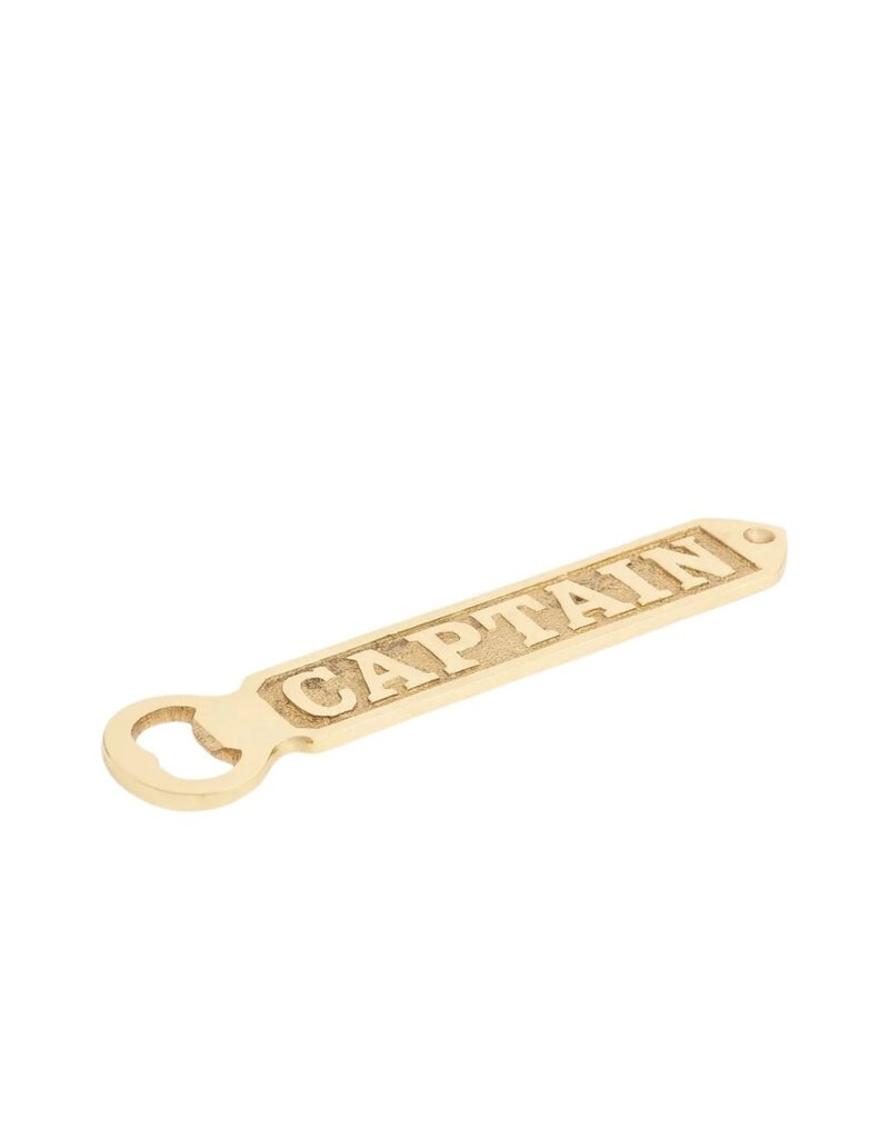 Brass Captain Bottle Opener