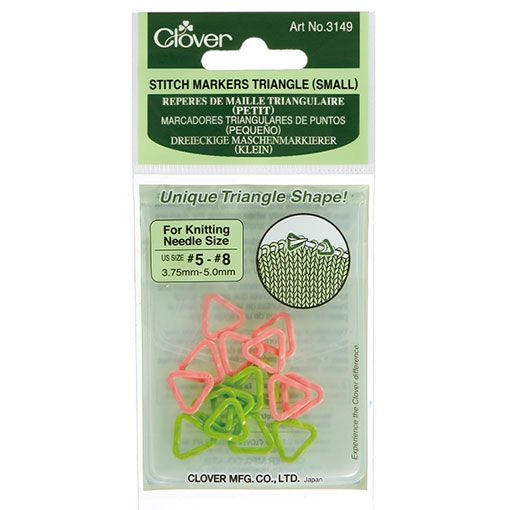 Clover Clover 3149 Stitch Markers Triangle Small