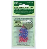Clover Clover 3148 Stitch Markers Triangle XS