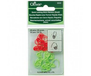 Clover Locking Stitch Markers – ATELIER YARNS