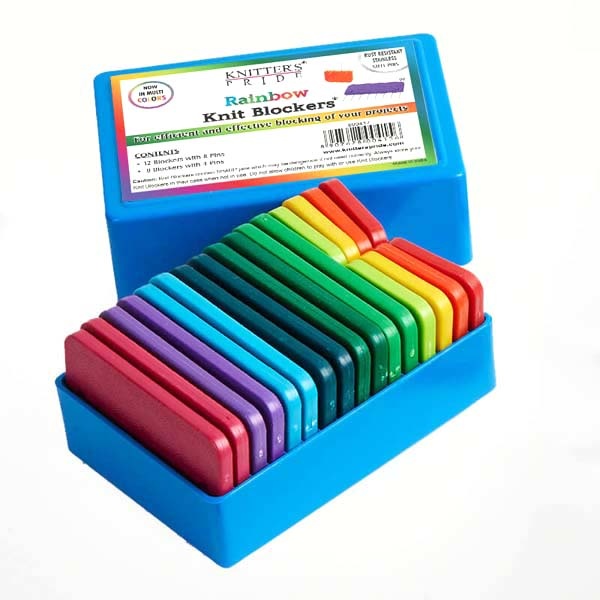 Rainbow Knit Blockers