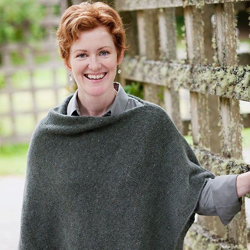 Churchmouse Churchmouse Easy Folded Poncho