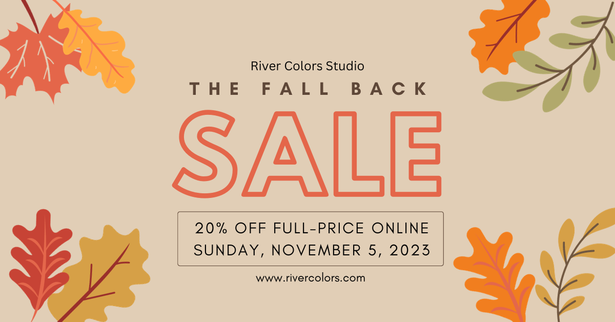 Fall Back Savings Event - 20% off online!