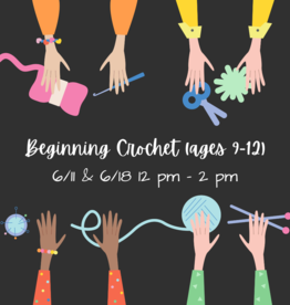 River Colors Studio Beginning Crochet (ages 9-12)