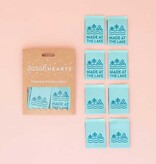 Sarah Hearts Made At The Lake Woven Label