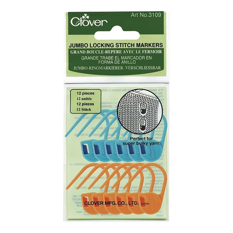 Clover Clover 3109 Jumbo Locking Stitch Markers