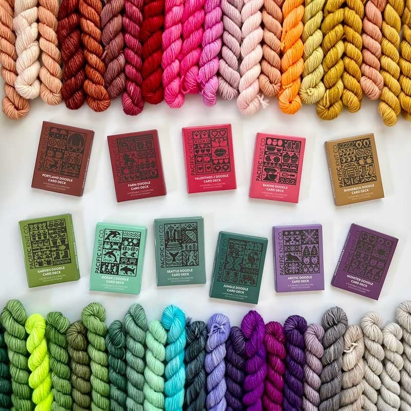 Pacific Knit Co. Expansion Doodle Card Decks