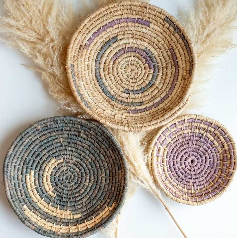 Flax & Twine Autumn Baskets Kit River Colors Studio
