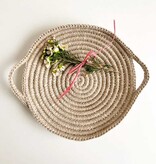 Flax & Twine Flax & Twine Skye Linen Basket Kit Stone