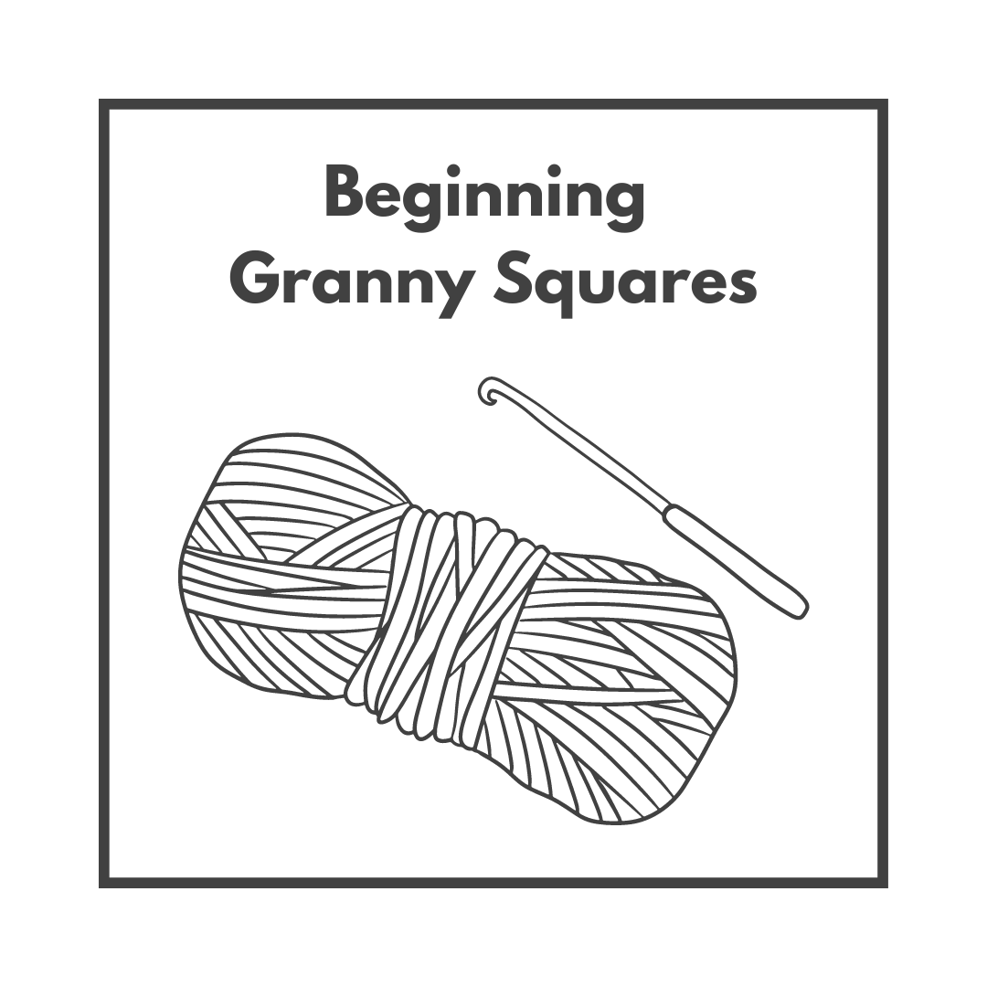 River Colors Studio Beginning Granny Squares (1/11/26  12-1:30 pm)