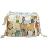 Emma Ball Emma Ball Alpaca & Friends Drawstring Bag