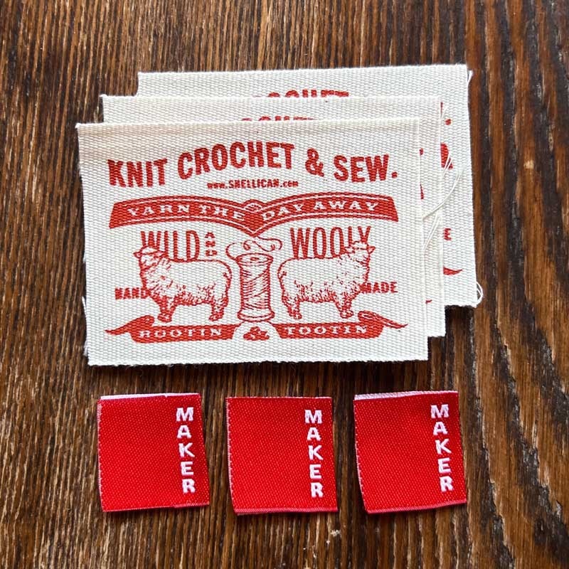 Shelli Can Wild & Wooly Labels