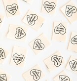 Sarah Hearts Thanks I Made It Heart Organic Cotton