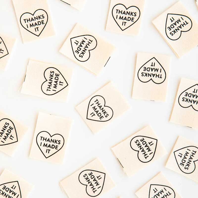 Sarah Hearts Sarah Hearts Thanks I Made It Heart Organic Cotton