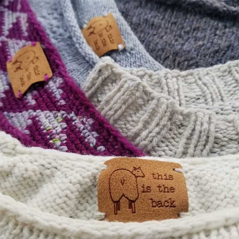 Katrinkles Katrinkles  Faux Suede Backside Tags