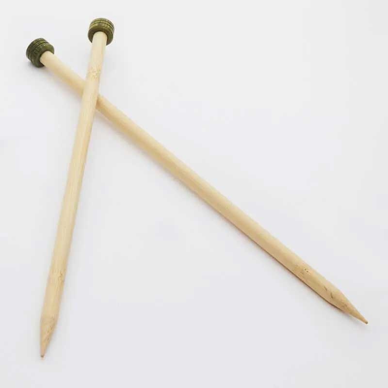 Bamboo 10" Single Pointed Needles