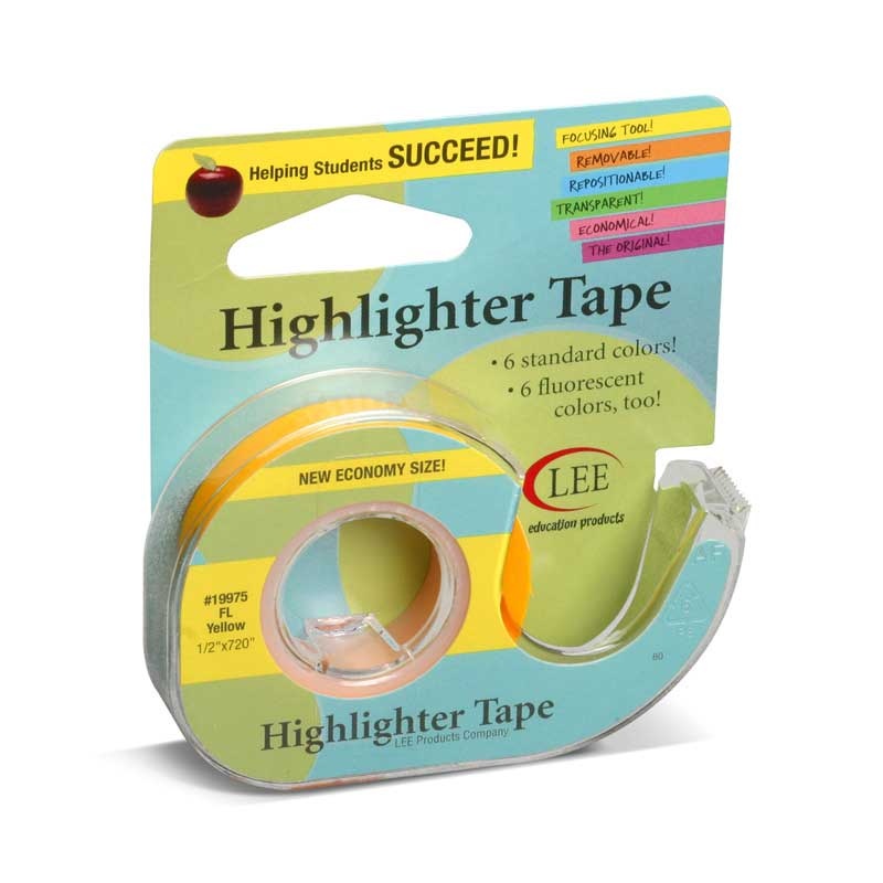 Econo Highlighter Tape Yellow