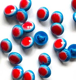 TGB4311 Red, White & Blue Sewing Buttons 12mm