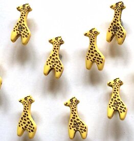 TGB2009 Giraffe Sewing Buttons - 18mm