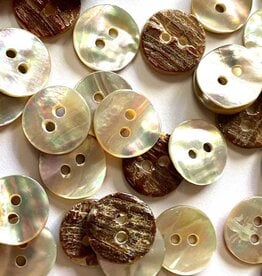 Textile Garden TGB5545 Pearly White Abalone Shell 11mm