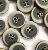 Textile Garden TGB5142 Recycled Grey Horn Sewing Buttons - 20mm