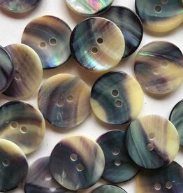 TGB4276 Mussel Shell Sewing Buttons - 15mm