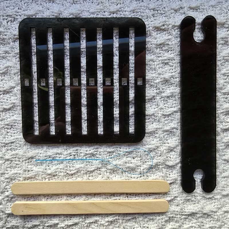 Tuna Basil Fiber 3.5" / 21 Dent - Rigid Heddle Backstrap Loom