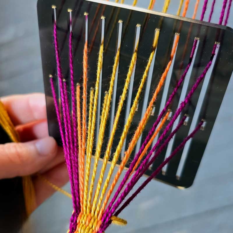 3.5" / 21 Dent - Rigid Heddle Backstrap Loom