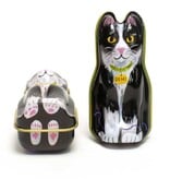 Degen Degen Black Cat Tin - Barber Cord