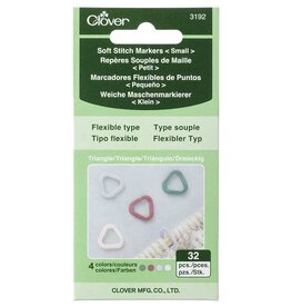 Clover 3192 Soft Triangle Stitch Marker Small