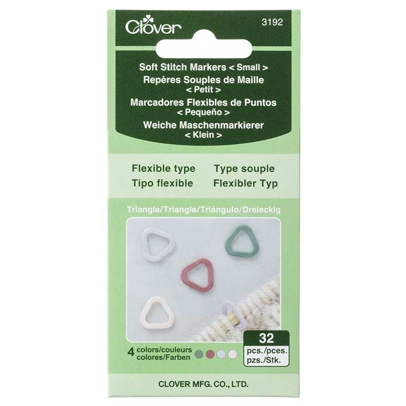 Clover Clover 3192 Soft Triangle Stitch Marker Small