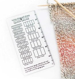 Twice Sheared Sheep Quick Gauge Ruler