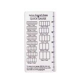 Twice Sheared Sheep Twice Sheared Sheep Quick Gauge Ruler