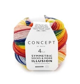 Katia Symmetric Sock & More Illusion