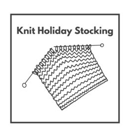 Knit Holiday Stocking (11/2, 11/9, 11/16)