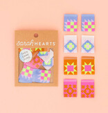 Sarah Hearts Then Came June Quilt Block Labels