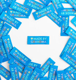 Sarah Hearts Made By Grandma Woven Labels