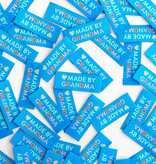 Sarah Hearts Made By Grandma Woven Labels