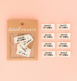 Sarah Hearts Sarah Hearts Made by Mom Organic Cotton Labels