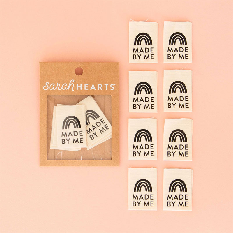 Sarah Hearts Made by Me Organic Cotton Labels