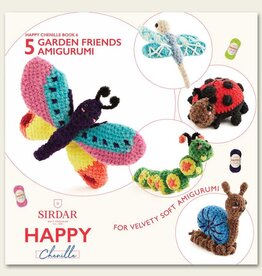 Sirdar Happy Chenille Book 6 - Garden Friends