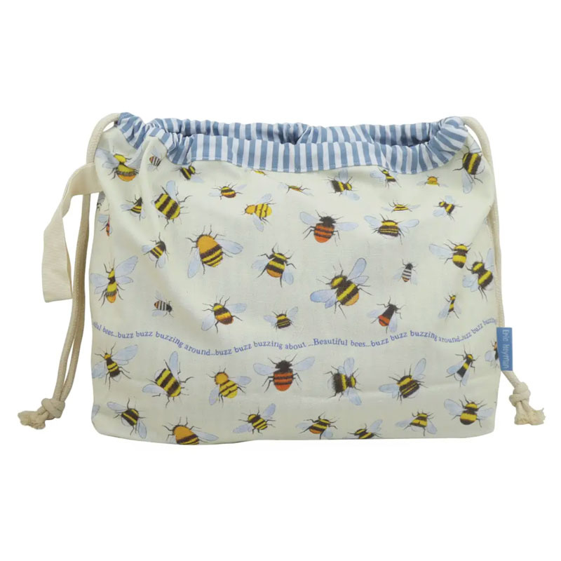 Emma Ball Emma Ball Bees Drawstring Bag