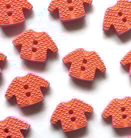 Textile Garden TGB4217 Bright Pink Cardigan Button 18mm