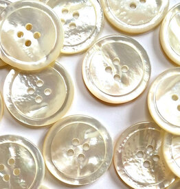 Textile Garden TGB5765 Shell With Rim 4 Hole Sewing Buttons - 23mm