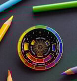 Gray Muse Gray Muse Color Wheel Enamel Pin