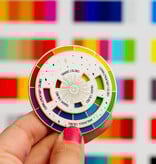 Gray Muse Gray Muse Color Wheel Enamel Pin