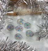 Katrinkles Katrinkles 2025 Holiday Collection - Snowflake Whimsy 3/4" Acrylic Buttons