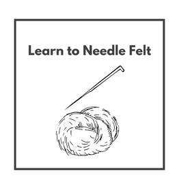 River Colors Studio Learn to Needle Felt (3/8, 12 pm - 2:30 pm)